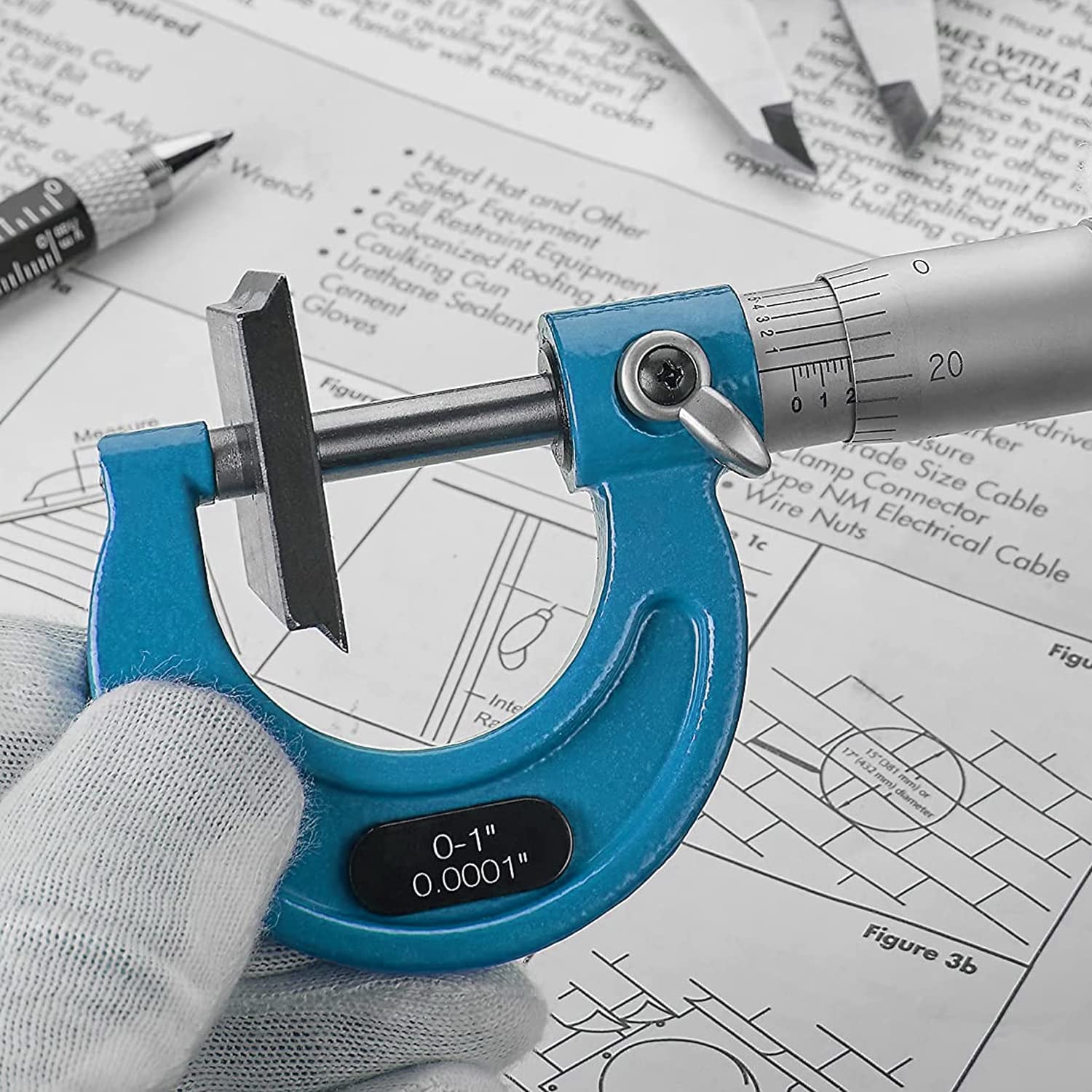 Amazon.co.jp: HDLNKAK 外部マイクロメータセット 0-4インチ